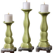 Uttermost Irwyn Candleholders Set/3
