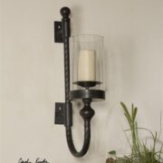Garvin Twist, Sconce with Candle