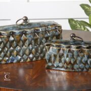 Ceramic Container, S/2