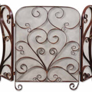 Uttermost Daymeion Metal Fireplace Screen